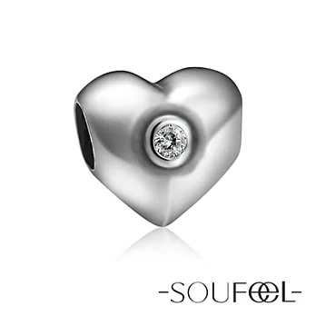 【SOUFEEL charms】朵拉系列《星焦點》串珠(白)