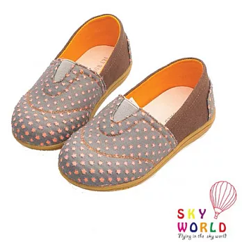 Sky World星星寶貝手工休閒鞋-經典咖21經典咖