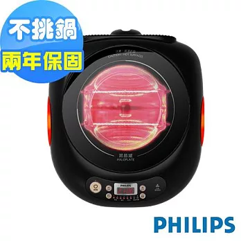 PHILIPS 飛利浦不挑鍋黑晶爐HD4943~獨家贈送不沾煎烤盤