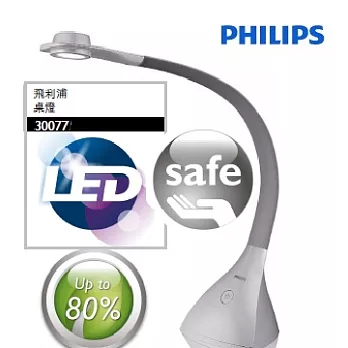 PHILIPS 飛利浦LED耀光檯燈 30077W (白色)