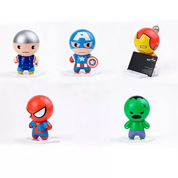 預購 7月 代理 Marvel Kawaii 多功能公仔鋼鐵人+美國隊長+索爾+浩克+ 蜘蛛人 5入1組