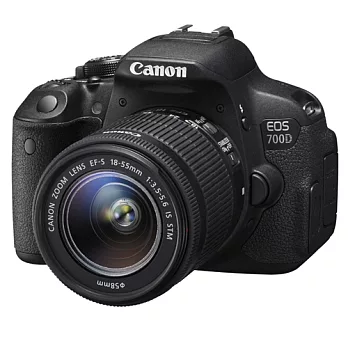 CANON 700D 18-135mm 變焦單鏡組 (中文平輸) - 加送相機清潔組+硬式保護貼黑