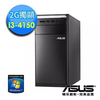 【ASUS】M11AD i3-4150《瘋狂神探》1TB大容量 Win7獨顯效能(415GA7E)★附原廠鍵鼠組★