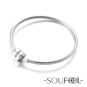 【SOUFEEL charms】925純銀手鍊L21cm