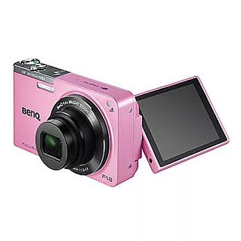 【BenQ】G2F 晚美自拍機(公司貨)+SDHC16G+專用電池+清潔組+保護貼+讀卡機+小腳架+原廠相機套-粉色