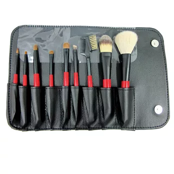 Galatea葛拉蒂靚顏短柄貂毛系列9支裝(送皮套）