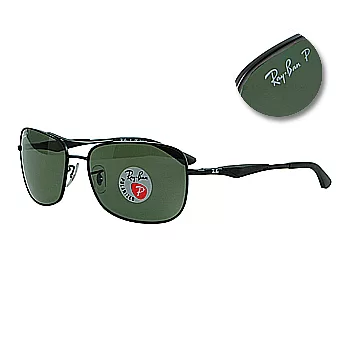 Ray Ban 經典飛官款偏光太陽眼鏡 #3515-006/9A