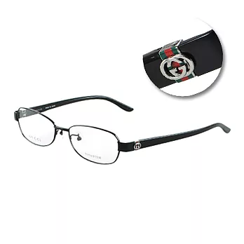 GUCCI 鈦金屬光學眼鏡 #9695J-10G