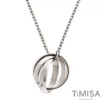 TiMISA《環繞幸福》純鈦項鍊(E)