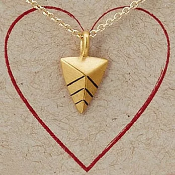 Dogeared Free Spirit 自由靈魂系列 金字塔金色項鍊 isis pyramid necklace