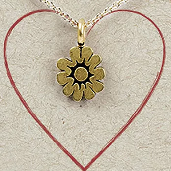 Dogeared Free Spirit 自由靈魂系列 向日葵金色項鍊 gerbera daisy necklace