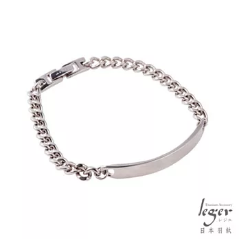leger日本羽鈦《雅爵新貴 》純鈦手鍊