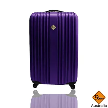 Gate9五線譜系列ABS霧面旅行箱/行李箱20吋20吋紫色