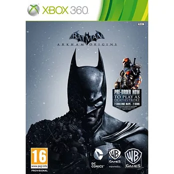 蝙蝠俠：阿卡漢始源 – XBOX360 亞版 英文版