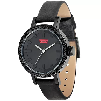 Levi’s 就是經典時尚腕錶-黑/36mm