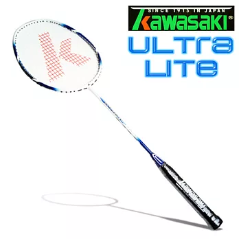 Kawasaki Ultra LITE 奈米碳纖維超輕羽球拍(藍)