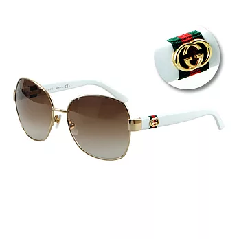 GUCCI 夏潮流太陽眼鏡 #4242/S-24S