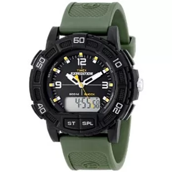 【TIMEX 】EXPEDITION超越巔峰登山探險錶 (軍綠 TXT49967)