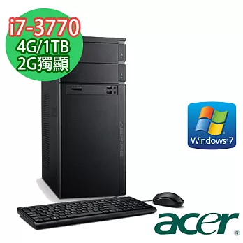 acer宏碁 Aspire M1935 Intel i7-3770 四核心 2G獨顯 Win7桌上型電腦