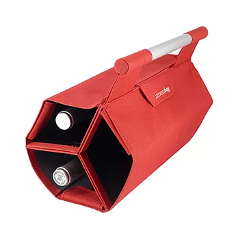 [ZEbag]攜帶式酒袋(三瓶裝)-紅色