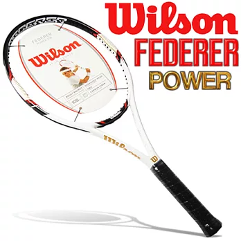 Wilson FEDERER Power 碳纖維專業比賽級網球拍(空拍未穿線)