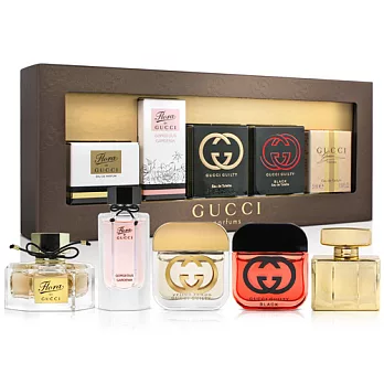 Gucci 經典小香禮盒(5ml×5入)