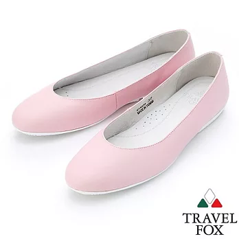 Travel Fox SOFT-柔軟舒適平底娃娃鞋914334-69-35粉紅色