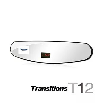 全視線 T12 後視鏡型超清夜視WDR 1080P GPS測速行車記錄器(送16G TF卡再加市價1千外接天線X1)