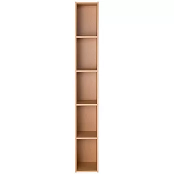[MUJI 無印良品]DIY環保收納櫃/窄版/5層/米色