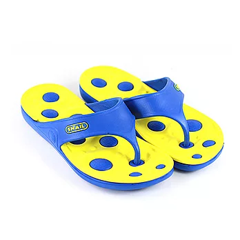 SNAIL蝸牛 防水夾腳男拖鞋40黃色