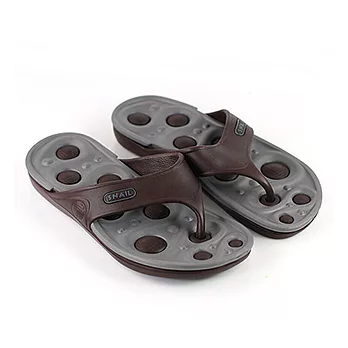 SNAIL蝸牛 防水夾腳男拖鞋40灰色