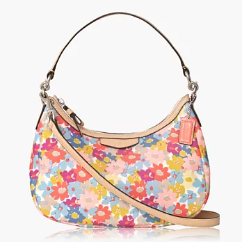 COACH 經典款復刻造型肩背兩用包_碎花彩