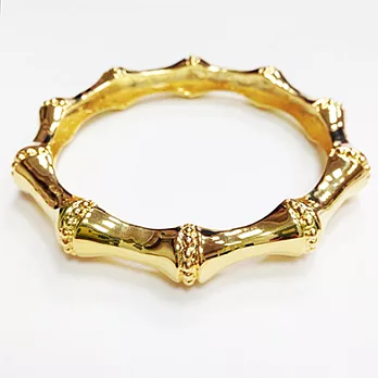 Kenneth Jay Lane 好萊塢巨星名媛最愛 埃及竹節手環 亮金