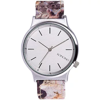 KOMONO Wizard Print 精靈印花系列腕錶 - 小野兔/37.5mm無小野兔