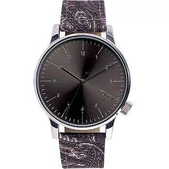 KOMONO Winston Print 雅痞印花系列腕錶 - 黑色變形蟲 /41mm無黑色變形蟲