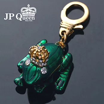 【JP Queen New York】青蛙王子求婚墜飾2綠色