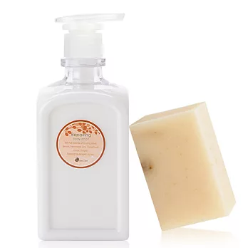 陳怡安手工皂-清爽修護身體乳500ml(大) 送洋甘菊淨柔手工皂