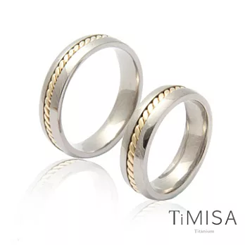 TiMISA《鎖住愛情》純鈦情侶對戒