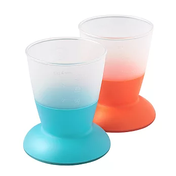 BABY BJORN 防滑杯2入組 （4色選擇）藍+橘
