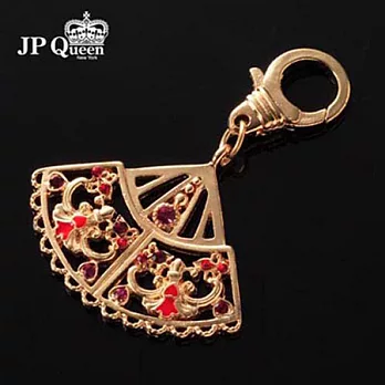 【JP Queen New York】訂製典藏系列-皇室公主鑽石御扇墜飾3金色