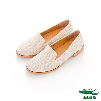 母子鱷魚(女)小時代系列 蕾絲牛津鞋 - 雅米23 雅米