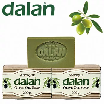 【土耳其dalan】傳統工法手工系列–橄欖油潔膚皂200G X3 特惠組