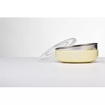 Kangovou小袋鼠不鏽鋼安全小粥碗-檸檬黃