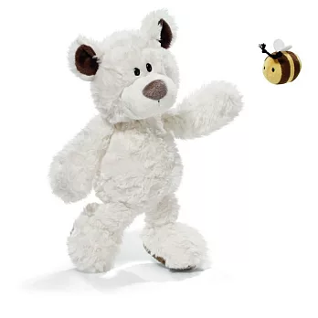 50cm蜜蜂NICI熊坐姿玩偶