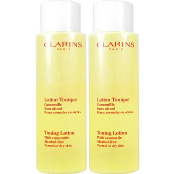 CLARINS 克蘭詩 洋甘菊化妝水(200ml)2入組(無盒版)