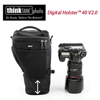 thinkTANK 創意坦克 Digital Holster 40 V2.0 單反槍套包(DH40V2)黑