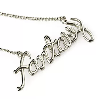 迪士尼 DISNEY COUTURE 小精靈 Tinkerbell 心想事成 FANTASY 銀色項鍊