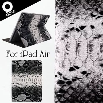 Gaze Mods Snake iPad Air 時尚蟒紋手工真皮保護套