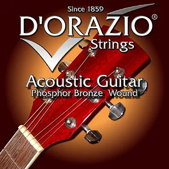 義大利手工製 D’ORAZIO 磷青銅 木吉他弦(No.22)