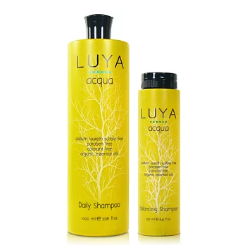 LUYA Daily Shampoo 每日養護洗髮精(1000ml)+LUYA洗髮精隨機款(250ml)